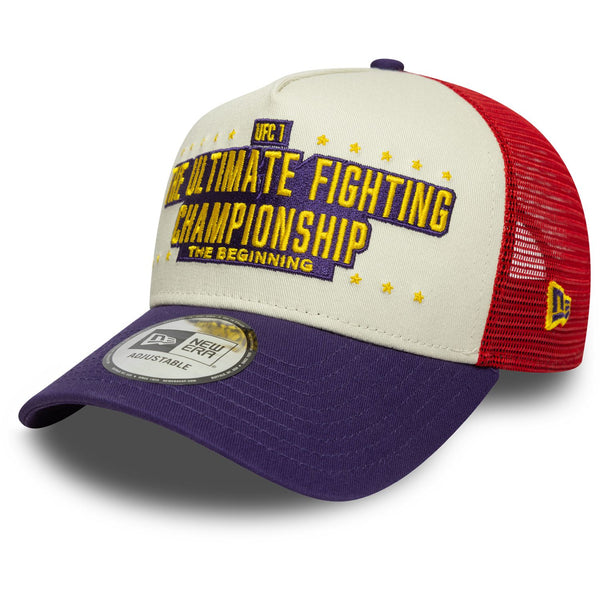 New Era Ulti-Man UFC Ultimate Fighting Cream 9FORTY E-Frame Trucker sapka - Sportmania.hu