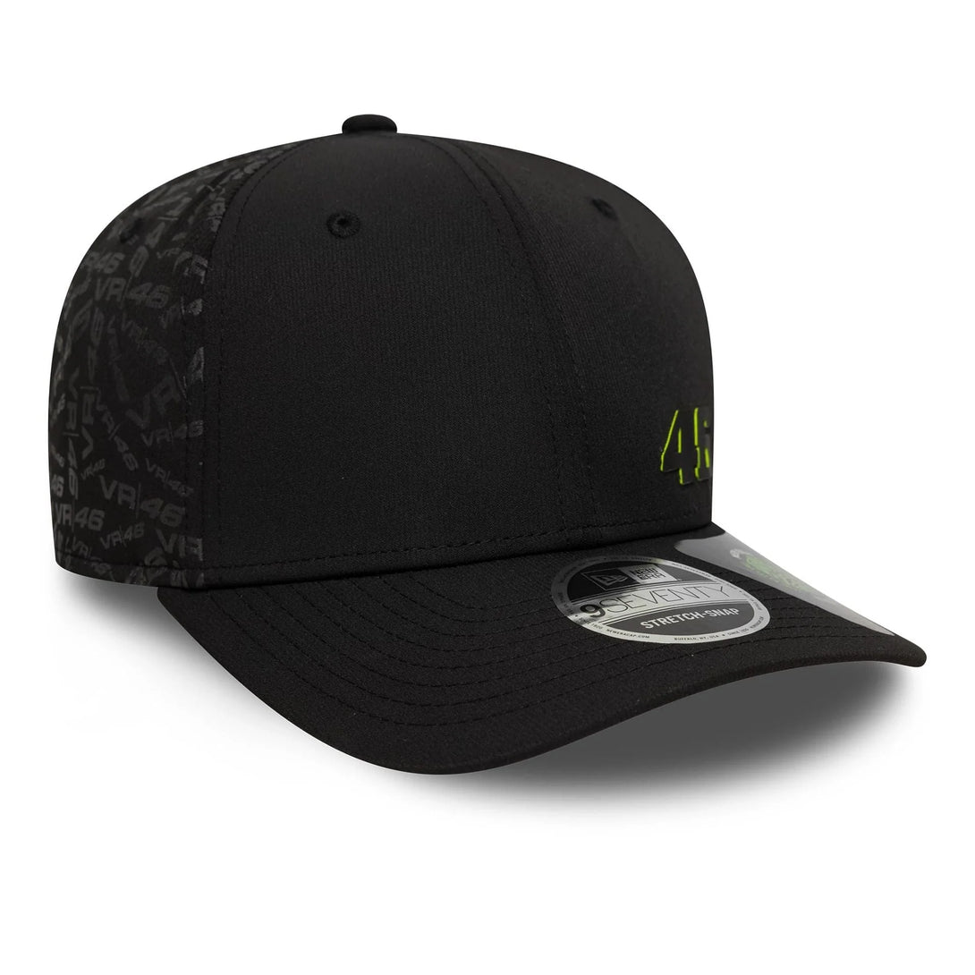 New Era VR46 Sustainable Flawless Black 9SEVENTY Stretch Snap sapka - Sportmania.hu