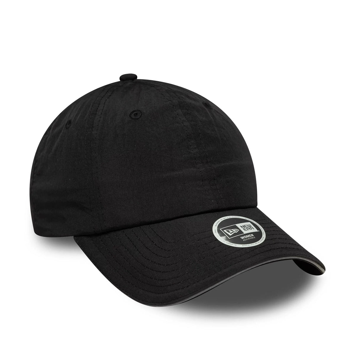 New Era Womens Black Pony Tail baseball sapka, női