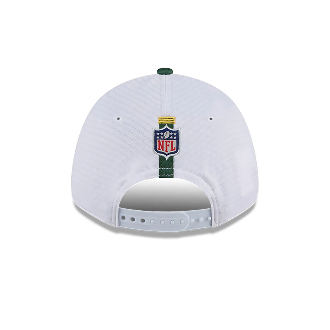 New Era Green Bay Packers Training 2024 White 9FORTY Stretch Snap sapka Baseball sapka - Sportmania.hu