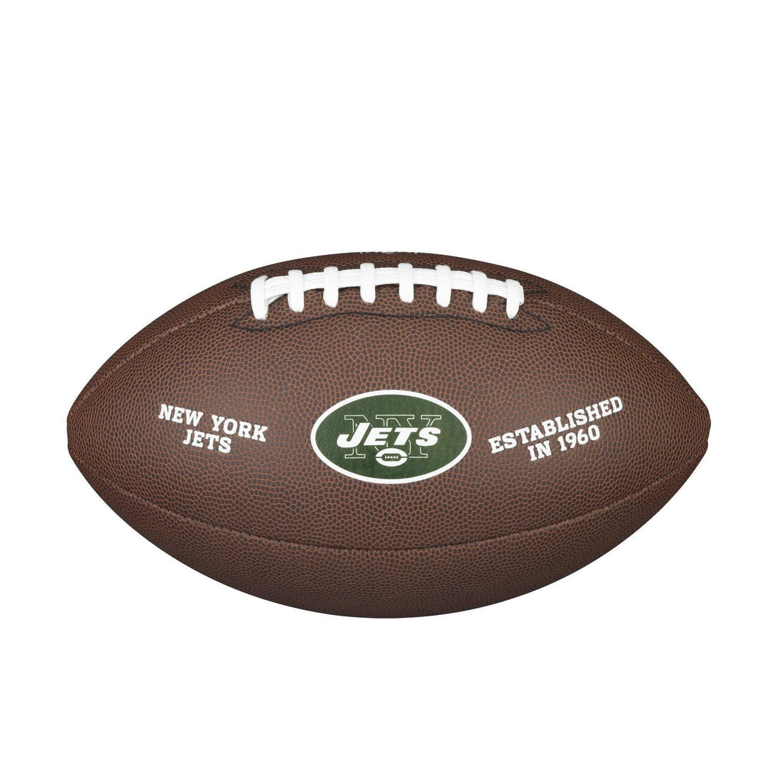 New York Jets Team Logo Official Wilson amerikai focilabda, hivatalos méret - Sportmania.hu