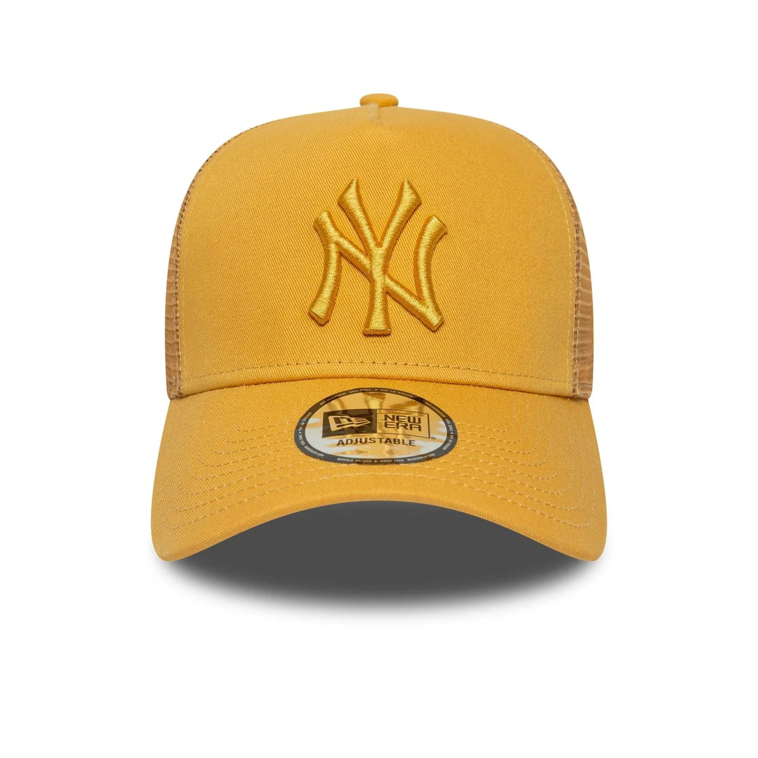 New York Yankees MLB League Essential Beige 9FORTY A-Frame Trucker sapka - Sportmania.hu