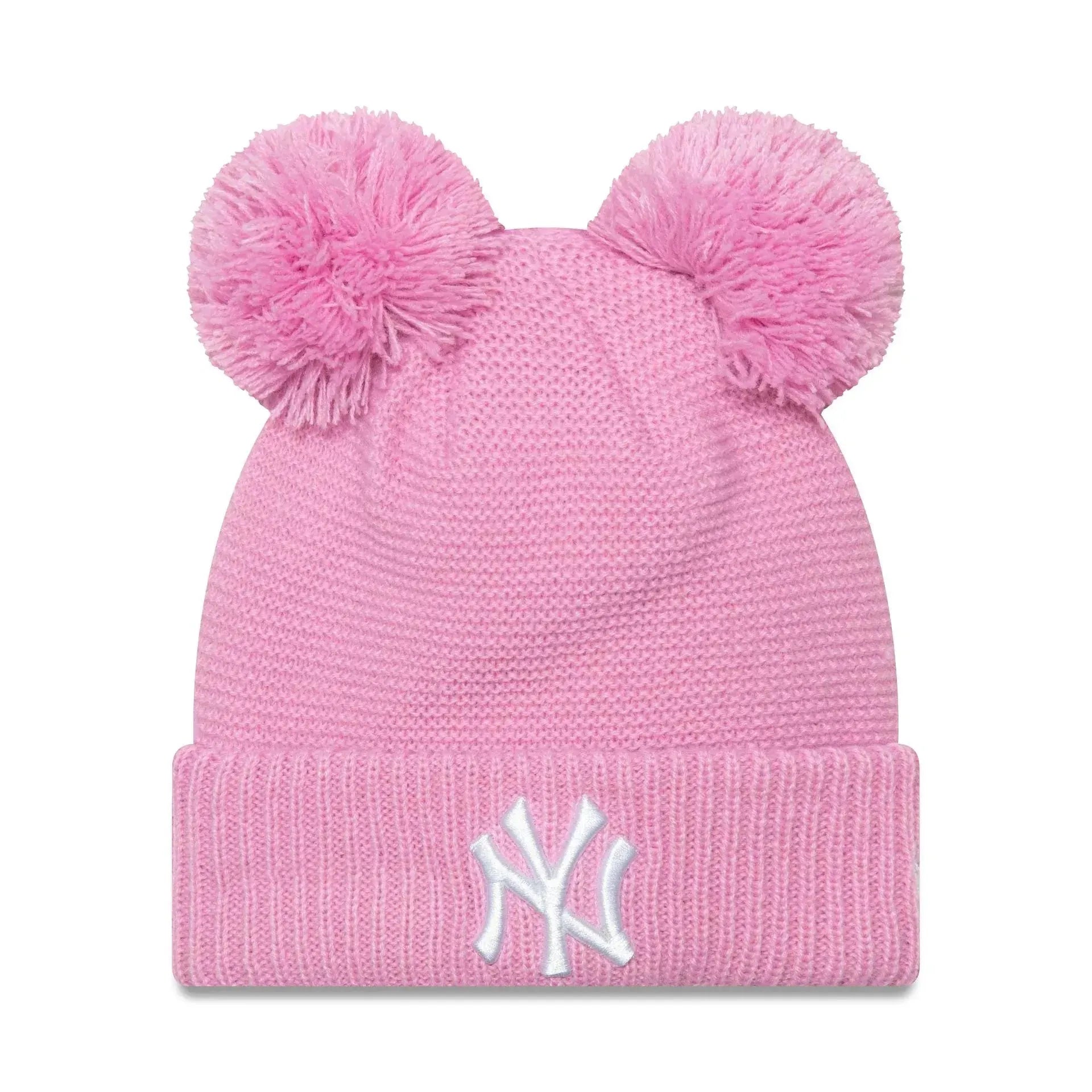 New York Yankees Pastel Pink Double Bobble kötött sapka, gyerek - Sportmania.hu