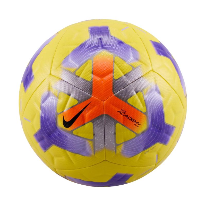 Nike Academy Plus Soccer Yellow and labda, lila
