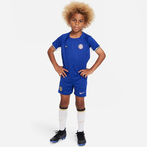 Nike Chelsea FC 2023/24 JSY Stadium Home Jr Football Kit DX2799-496 Ruházat