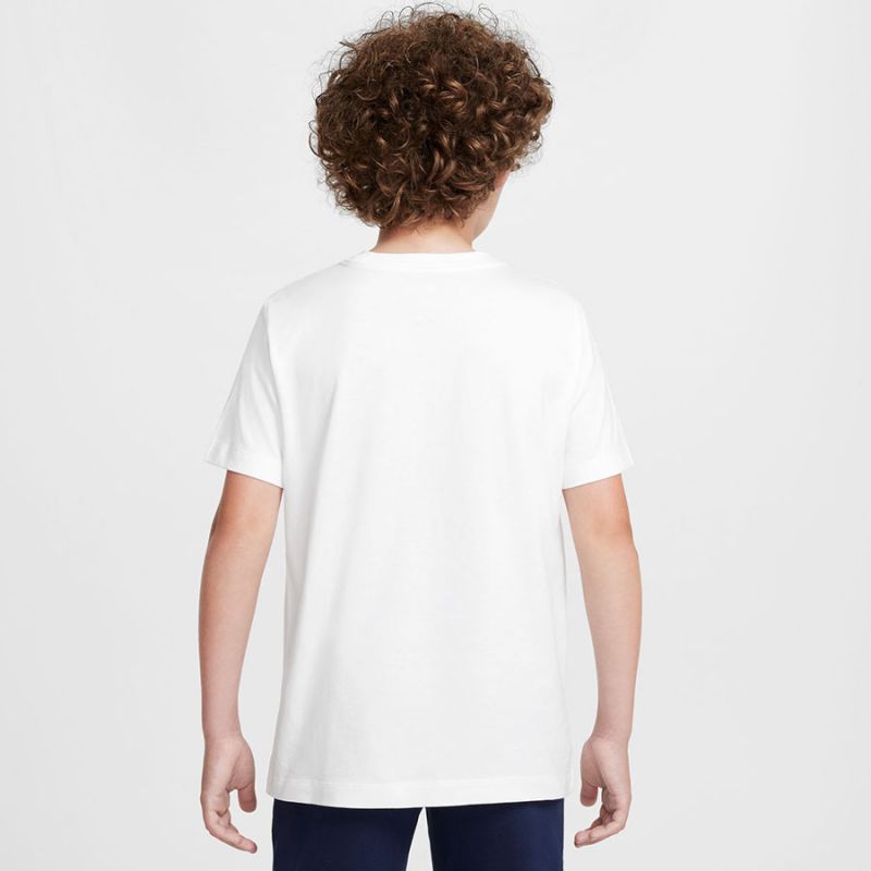Nike Chelsea Fc Crest Tee Jr Hm9485-100