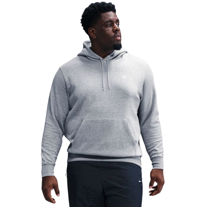 Nike Club BB men's sweatshirt gray szürke férfi kapucnis pulóver FN3859063