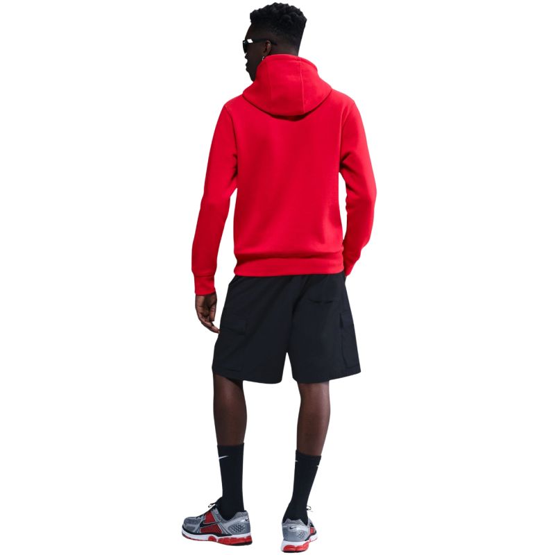 Nike Club BB men's sweatshirt red piros férfi pulóver