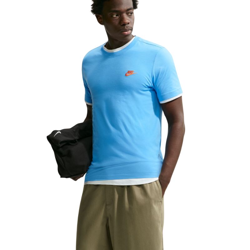 Nike Club Tee Men's Light kék férfi póló AR4997497
