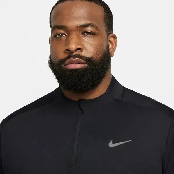 Nike Dri-FIT rövid cipzáras futófelső, férfi Hosszú ujjú Póló
