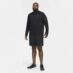 Nike Dri-FIT rövid cipzáras futófelső, férfi Hosszú ujjú Póló