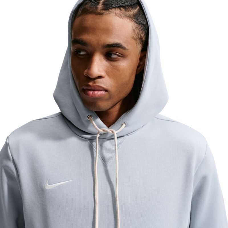 Nike Dri-FIT Standard Issue Pull Over Hoodie Light szürke férfi kapucnis pulóver