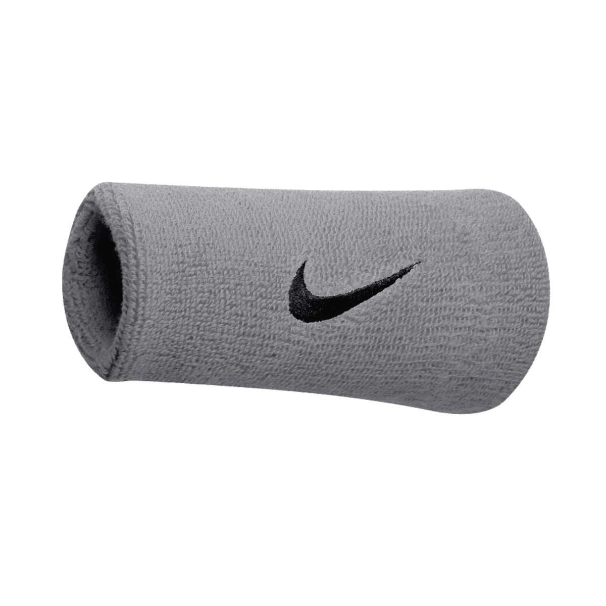 Nike EQ Nike Swoosh Doublewide felnőtt, szürke Csukópánt Csuklószorító Csuklópánt