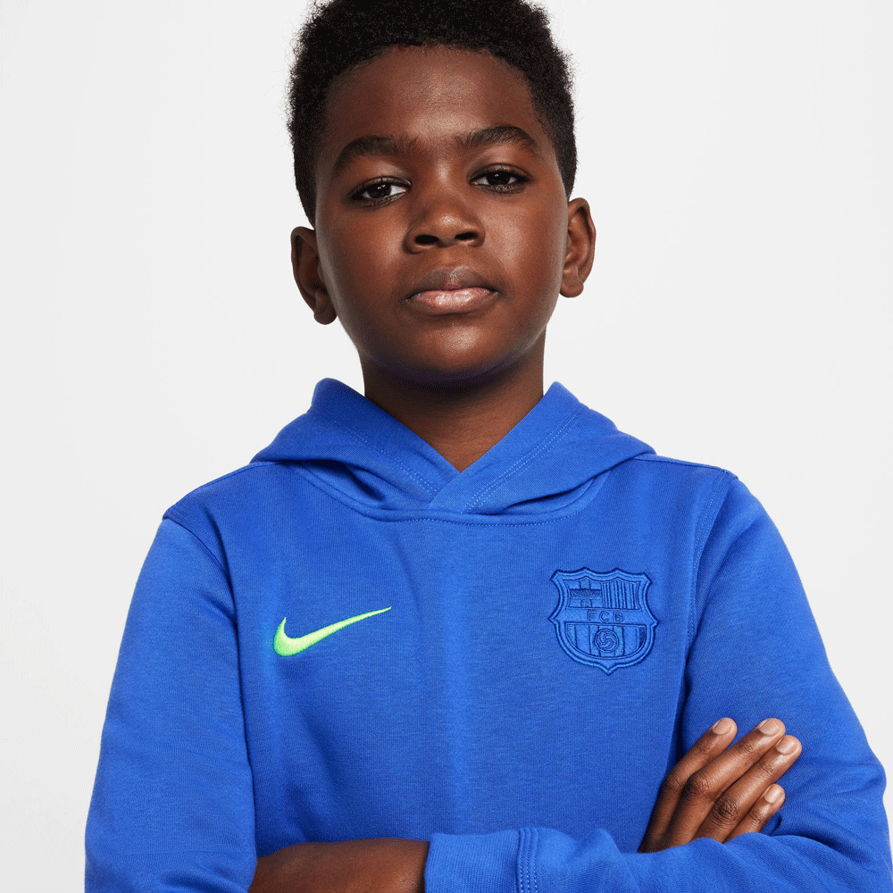 Nike FC Barcelona Club Third kapucnis pulóver, gyerek - Sportmania.hu
