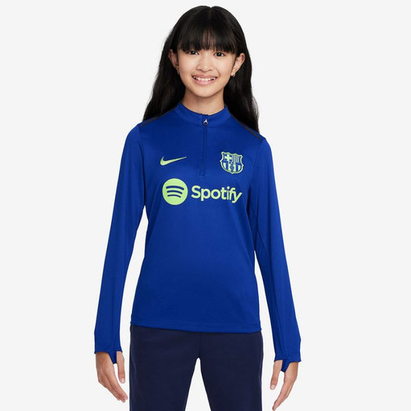 Nike FC Barcelona DF Academy Pro Drill Top Jr FQ2756-418 sweatshirt Pulóver - Sportmania.hu