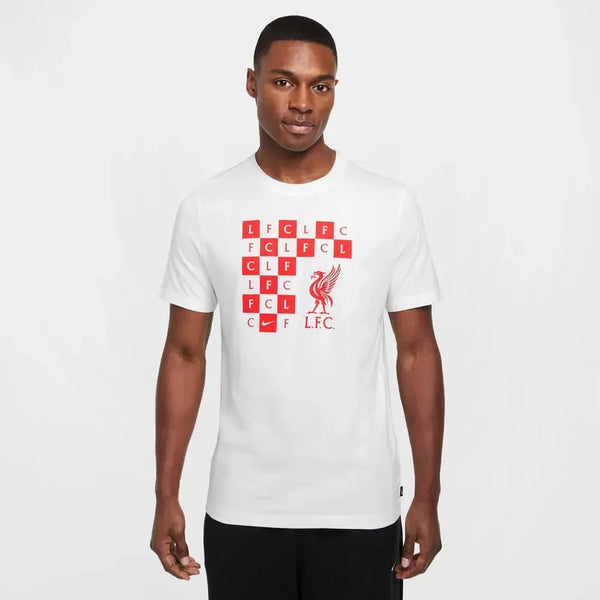 Nike Liverpool Checkered póló, férfi
