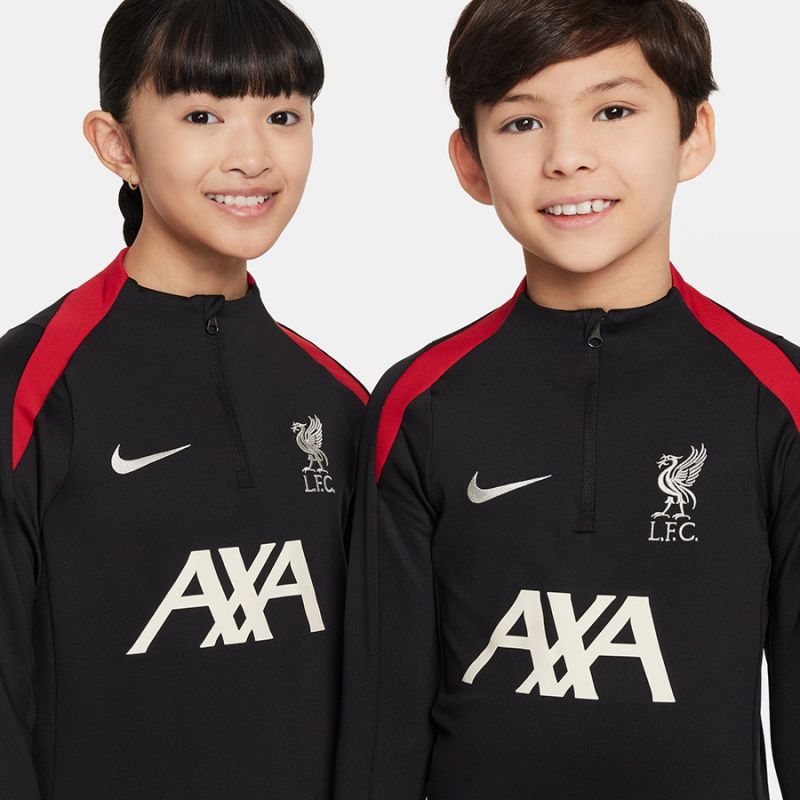 Nike Liverpool FC Strike Drill Top Jr FN9938-013 sweatshirt Pulóver