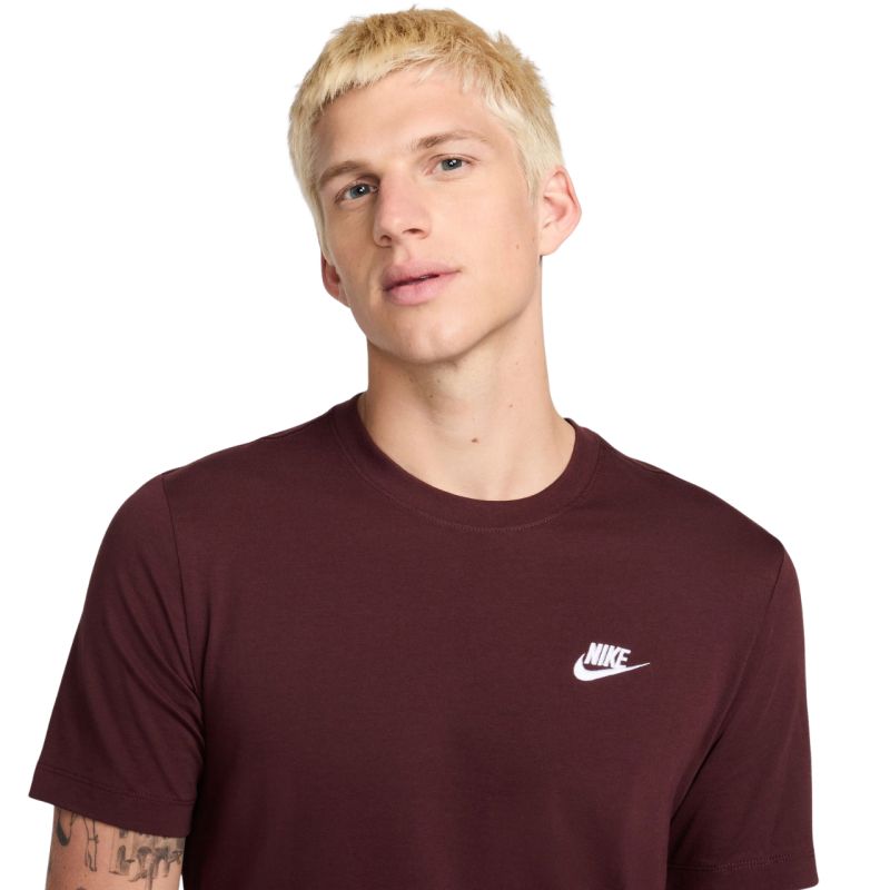 Nike Men’s Club Tee T-Shirt férfi póló, bordó