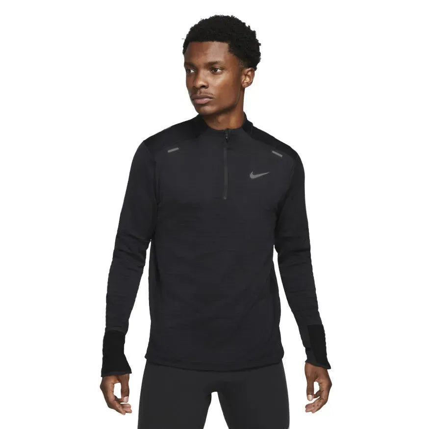 Nike_ N Therma-FIT Repel EleMt 1/4-Zip Running Top Hosszú ujjú férfi Hosszú ujjú póló