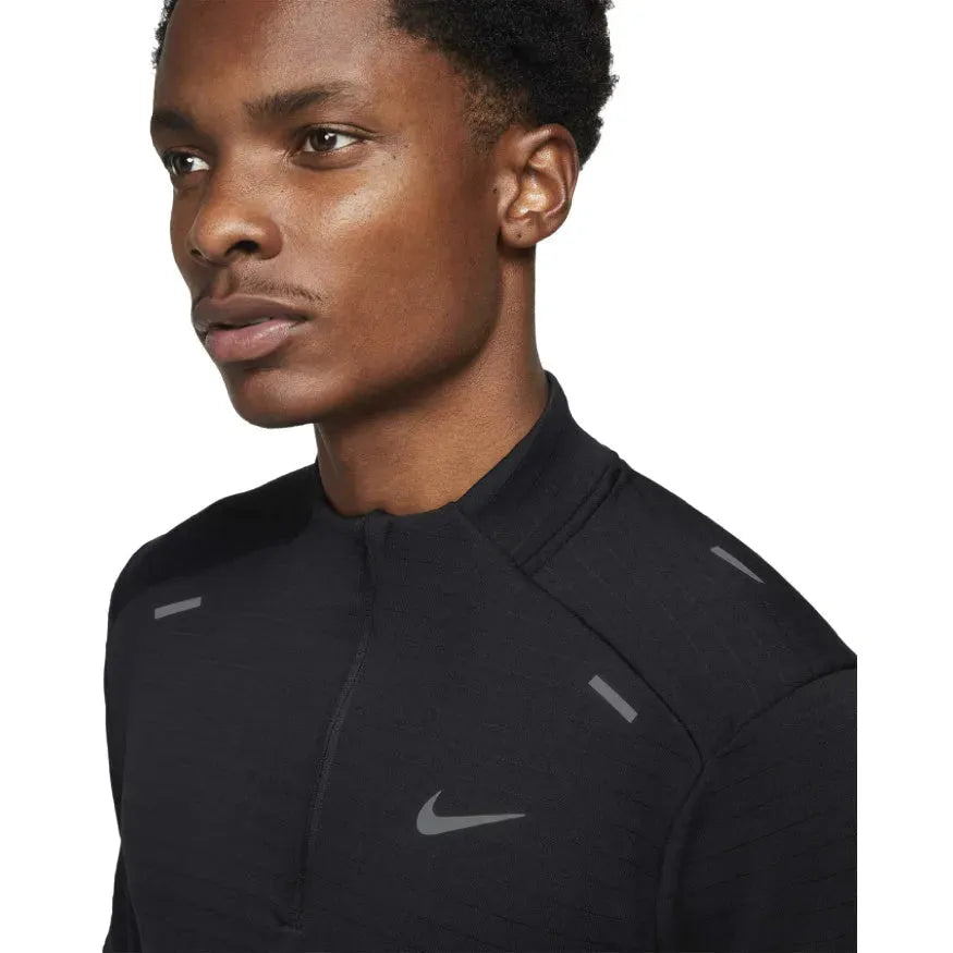 Nike_ N Therma-FIT Repel EleMt M 1/4-Zip Running Top Hosszú ujjú póló