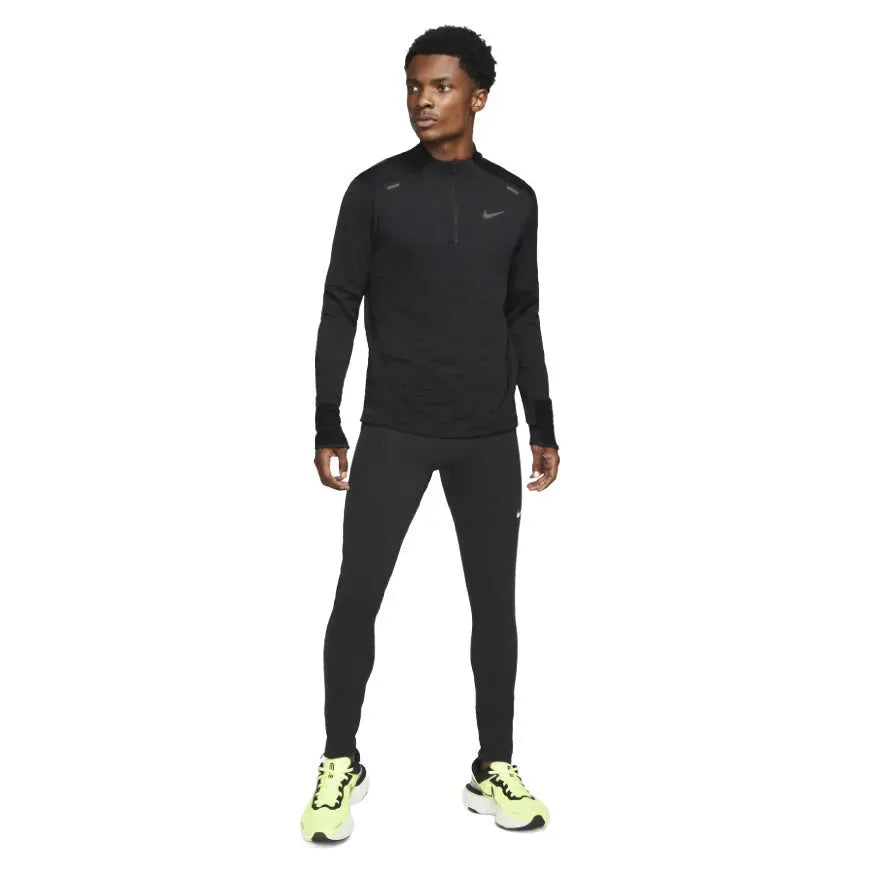 Nike_ N Therma-FIT Repel EleMt M 1/4-Zip Running Top Hosszú ujjú póló