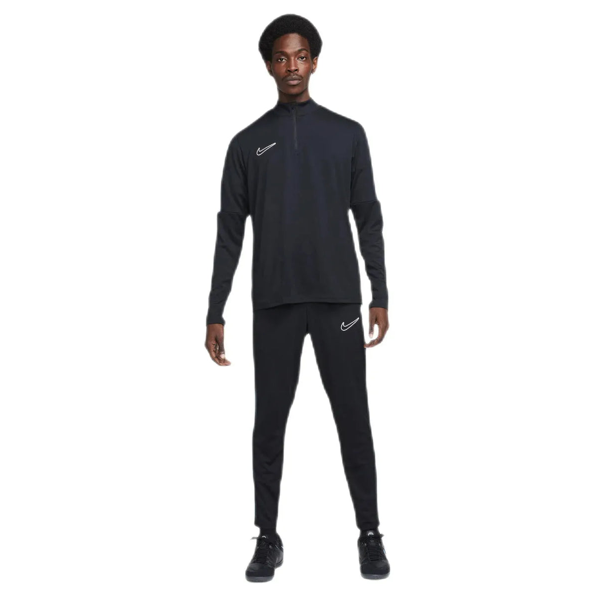 Nike_ Nike Academy-Men\'s Dri-FIT 1/2-Zip Global Football Top Hosszú ujjú férfi Hosszú ujjú póló