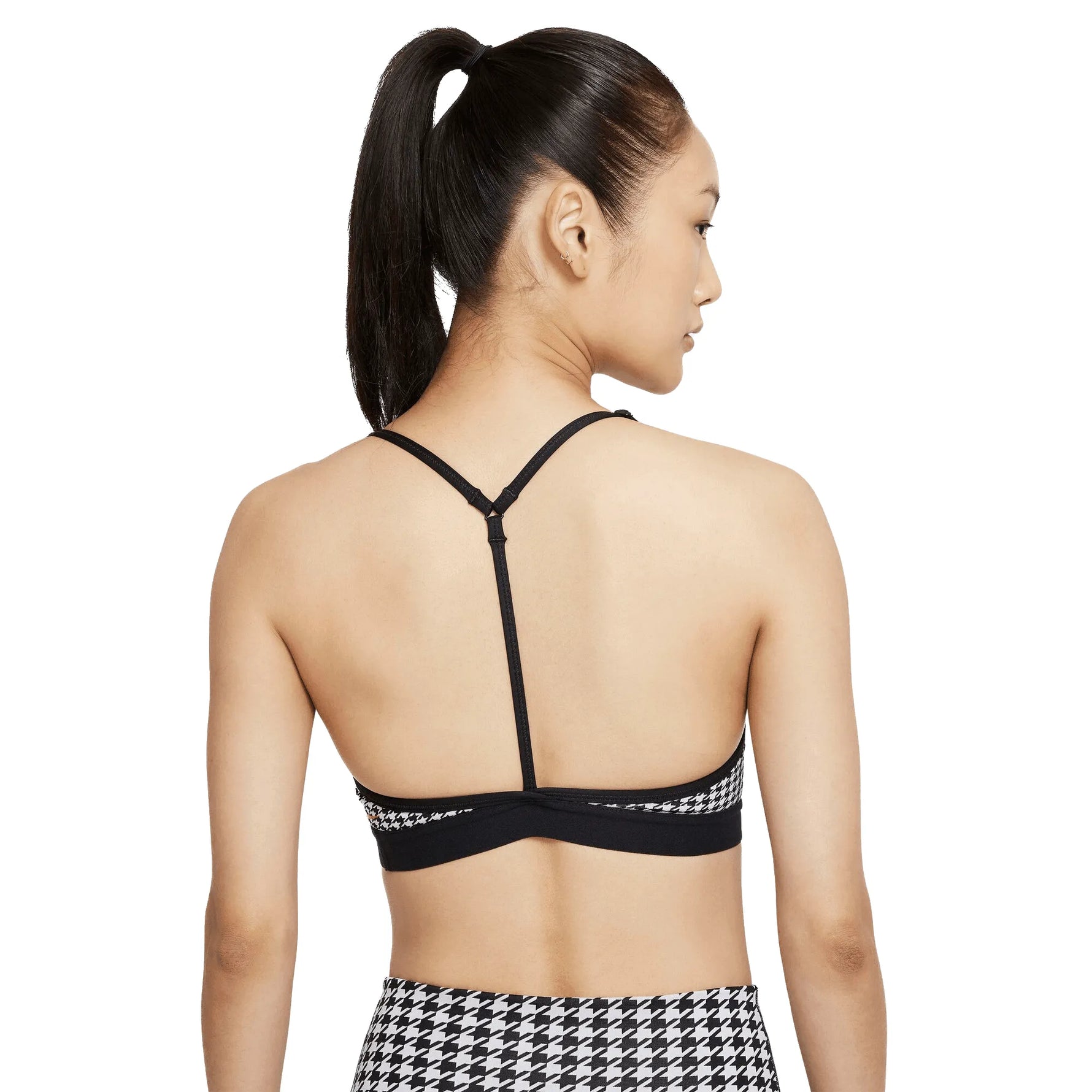 Nike_ Nike Dri-FIT Indy Icon Clash Women\'s Light-Support Padded T-Back Sports Bra Sportmelltartó - Sportmania.hu