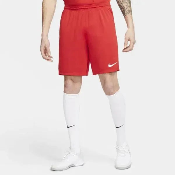 Nike_ NIKE DRI-FIT PARK III short, piros Short Ruházat