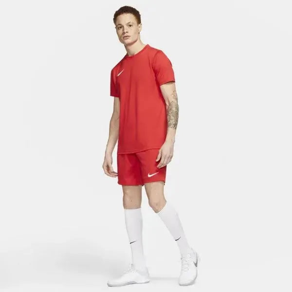 Nike_ NIKE DRI-FIT PARK III short, piros Short Ruházat