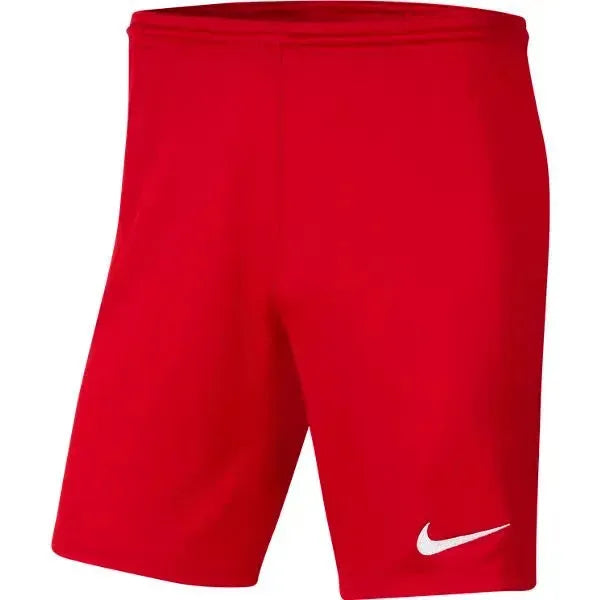 Nike_ NIKE DRI-FIT PARK III short, piros Short Ruházat