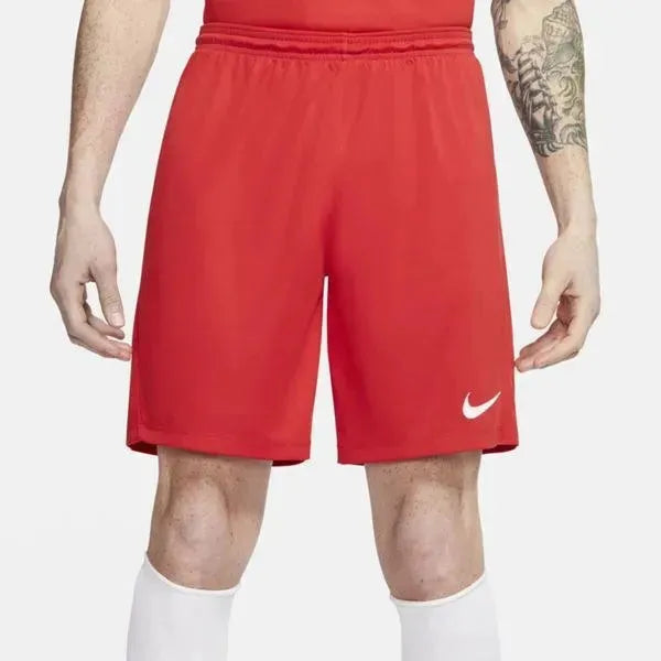 Nike_ NIKE DRI-FIT PARK III short, piros Short Ruházat