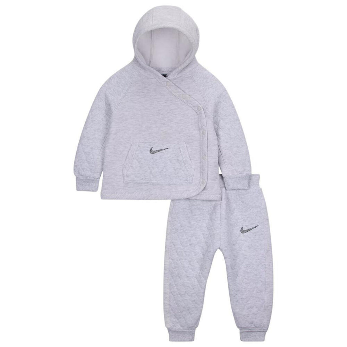 Nike_ Nkn Readyset Hooded Set(Haddad) gyerek Melegítő szürke