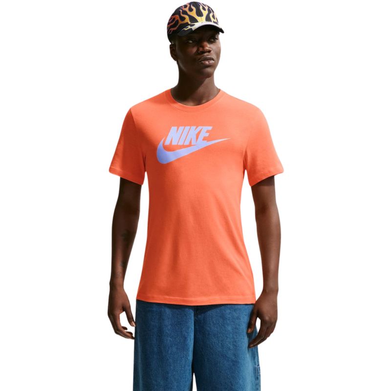 Nike Nsw Tee Icon Futura Orange narancssárga férfi póló AR5004835