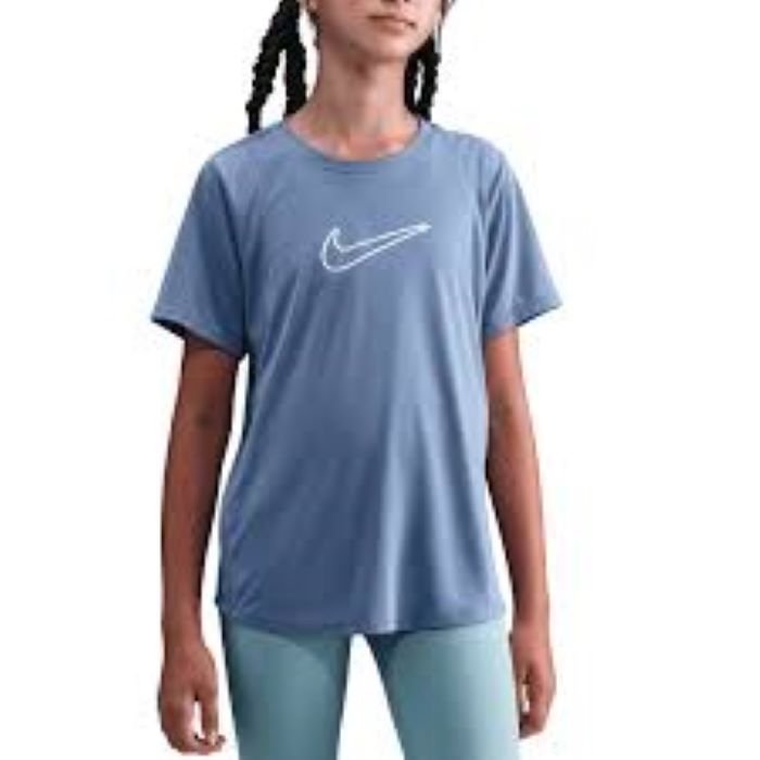 Nike One Fitted Big Kids\" (Gir kék gyerek póló