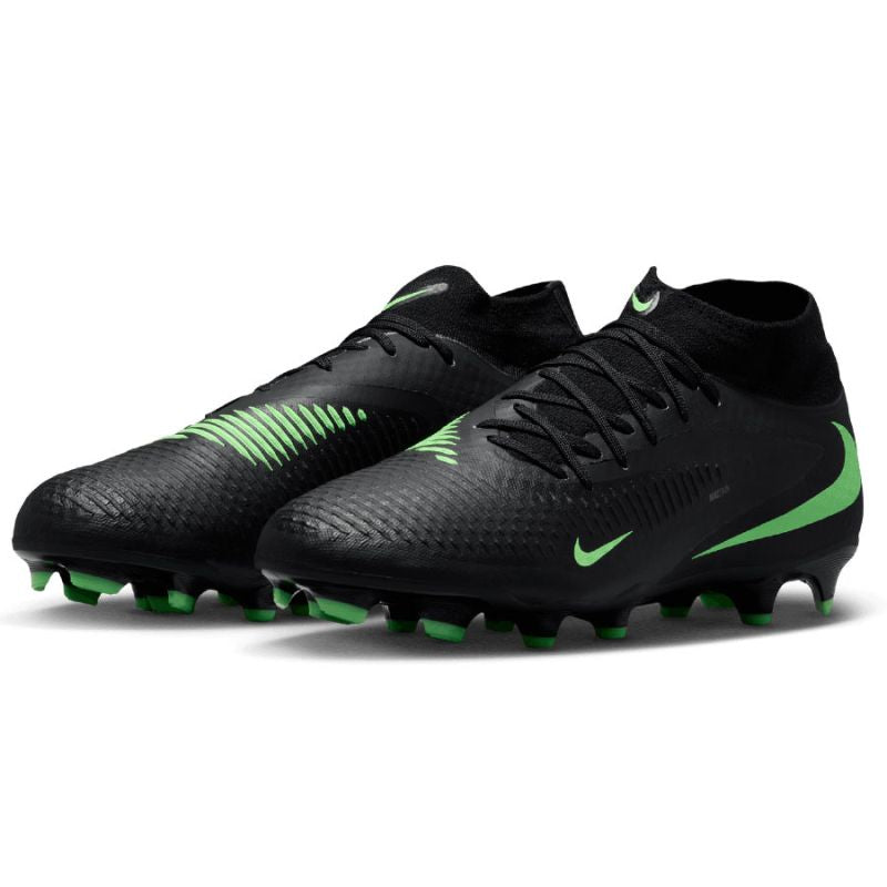 Nike Phantom 6 High Academy FG/MG fekete cipő HQ2278-001