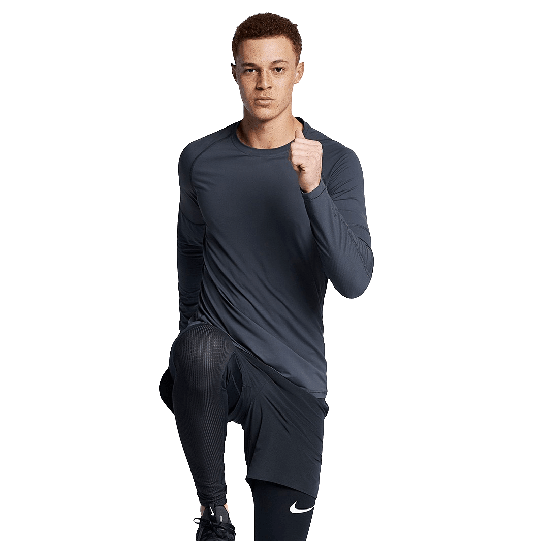 Nike Pro Tech Pack hosszú ujjú edzőpóló, fekete - Sportmania.hu
