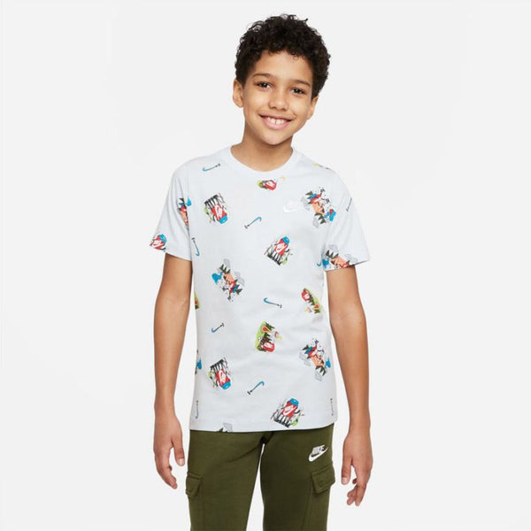 Nike Sportswear Tee AOP Jr DQ3856-471 Póló Ruházat Póló