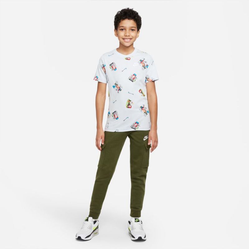 Nike Sportswear Tee AOP Jr DQ3856-471 Póló Ruházat Póló - Sportmania.hu