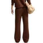 Nike Studio Fleece Medium Weigh Women's Brown barna női nadrág IM8078259
