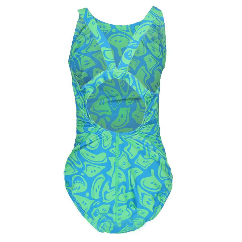 Nike Swimsuit Nike Hydrastrong Multiple Print Jr NESSD045-380 Ruházat