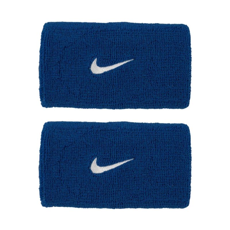 Nike SWOOSH CLASSIC DOUBLEWIDE WRISTBANDS 2PK Terry Wristbands unisex karszalag 92800674115