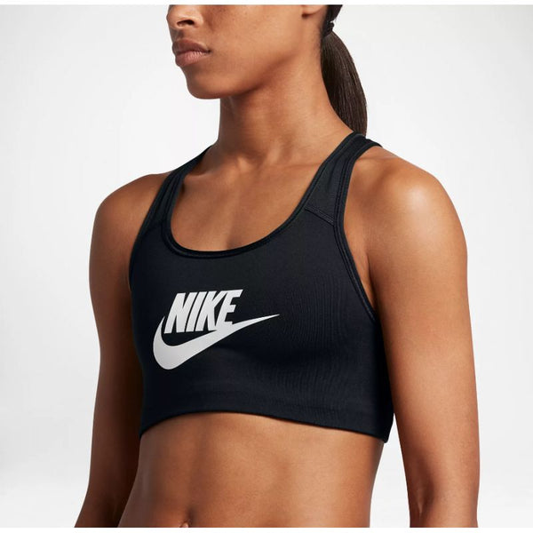 Nike Swoosh Futura Bra W 899370-010 Sports Bra - Sportmania.hu