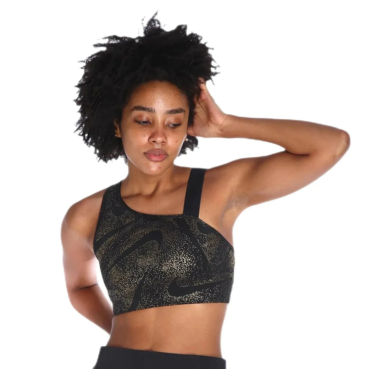 Nike Swoosh Medium-Support Asymmetrical Non-Padded Sports női Sportmelltartó
