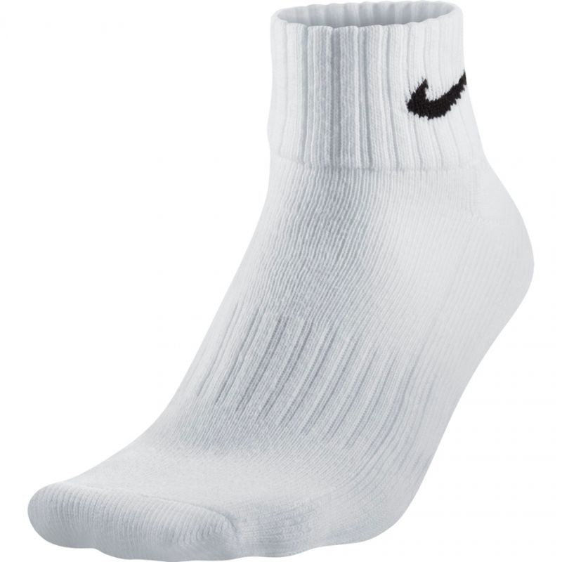 Nike Value Cotton Quarter socks 3 pairs M SX4926 101 Zokni - Sportmania.hu
