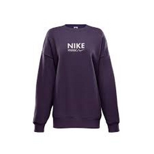 Nike W Nsw Flc Os Crew Gls női Pulóver