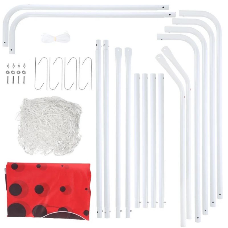 Nils Extreme Goal with net and aiming panel Nils BR240P 2in1 240x150cm 10-10-821