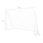 Nils Extreme Goal with net and aiming panel Nils BR240P 2in1 240x150cm 10-10-821