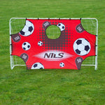 Nils Extreme Goal with net and aiming panel Nils BR240P 2in1 240x150cm 10-10-821