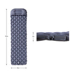 Nils Extreme Nils Camp NC4006 camping mat with pump - 5 cm 15-05-028 szürke unisex kabát