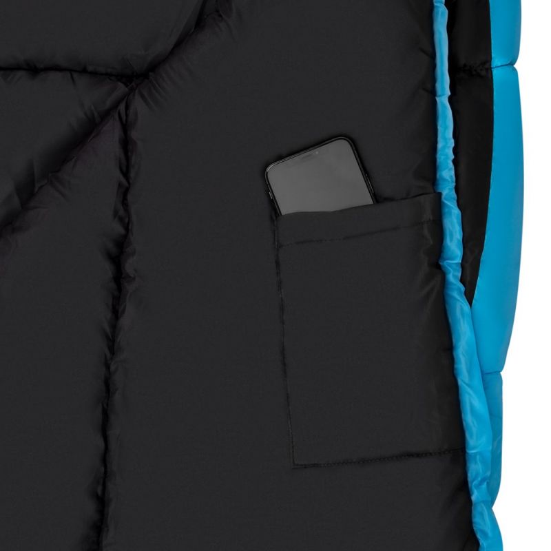 Nils Extreme NILS CAMP Sleeping Bag Black and kék hálózsák